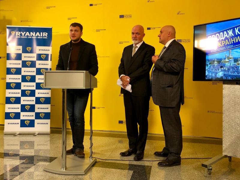 Новий рейс Херсон – Краків від Ryanair свідчить про наші спільні наміри розвивати регіональні аеропорти, - Владислав Криклій