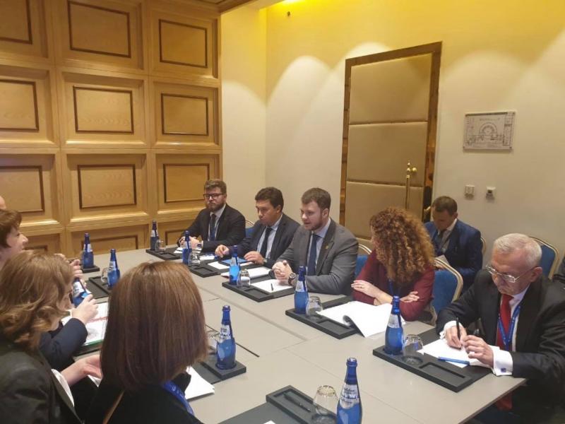 Міністр інфраструктури Владислав Криклій провів зустріч із Віце-прем’єр-міністром, міністром регіонального розвитку та інфраструктури Грузії Майєю Цкітішвілі Міністр інфраструктури Владислав Криклій провів зустріч із Віце-прем’єр-міністром, міністром регіонального розвитку та інфраструктури Грузії Майєю Цкітішвілі