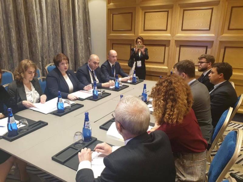Міністр інфраструктури Владислав Криклій провів зустріч із Віце-прем’єр-міністром, міністром регіонального розвитку та інфраструктури Грузії Майєю Цкітішвілі Міністр інфраструктури Владислав Криклій провів зустріч із Віце-прем’єр-міністром, міністром регіонального розвитку та інфраструктури Грузії Майєю Цкітішвілі