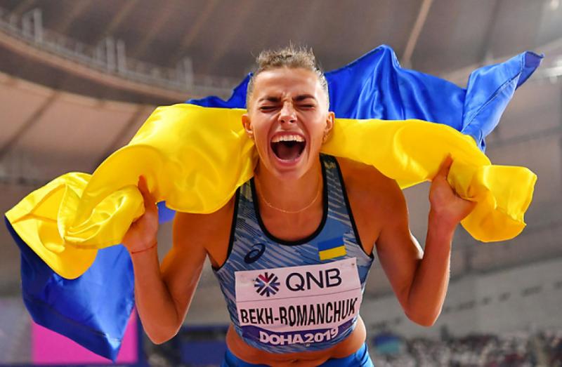 Срібна призерка ЧС-2019 зі стрибків у довжину Марина Бех-Романчук – найкраща спортсменка жовтня в Україні