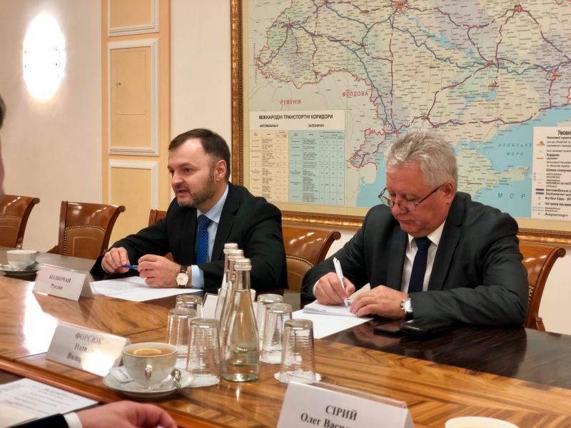 Владислав Криклій провів зустріч із Надзвичайним і Повноважним Послом Республіки Молдова в Україні паном Русланом Болбочаном