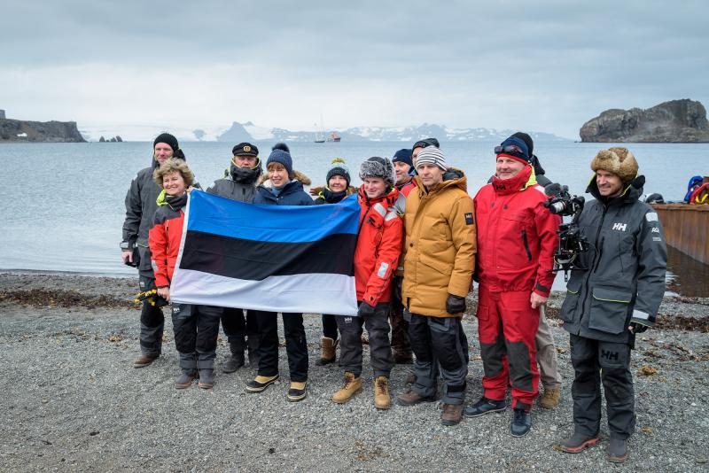 Президентка Естонії прибула в Антарктиду і закликала вирішувати проблеми з кліматом