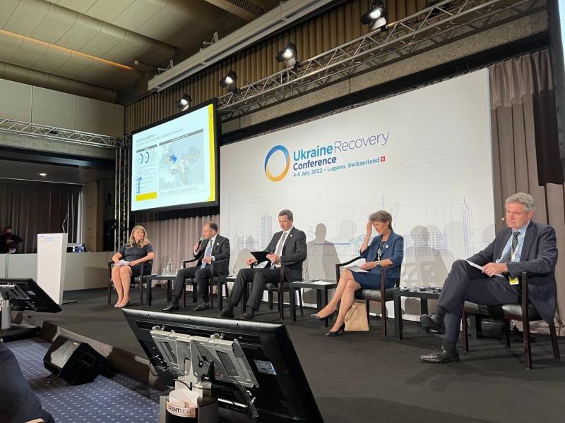 Ukraine Recovery Conference: Олександр Кубраков презентував план «виживання» інфраструктури України Ukraine Recovery Conference: Олександр Кубраков презентував план «виживання» інфраструктури України